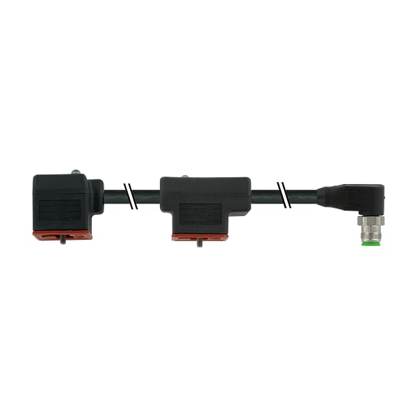 Murrelektronik M12 male 0 Degree / M12 male 0 Degree shielded Ethernet, TPE 2x2x24AWG SF/UTP CAT5 7074-41531-6370060 - main